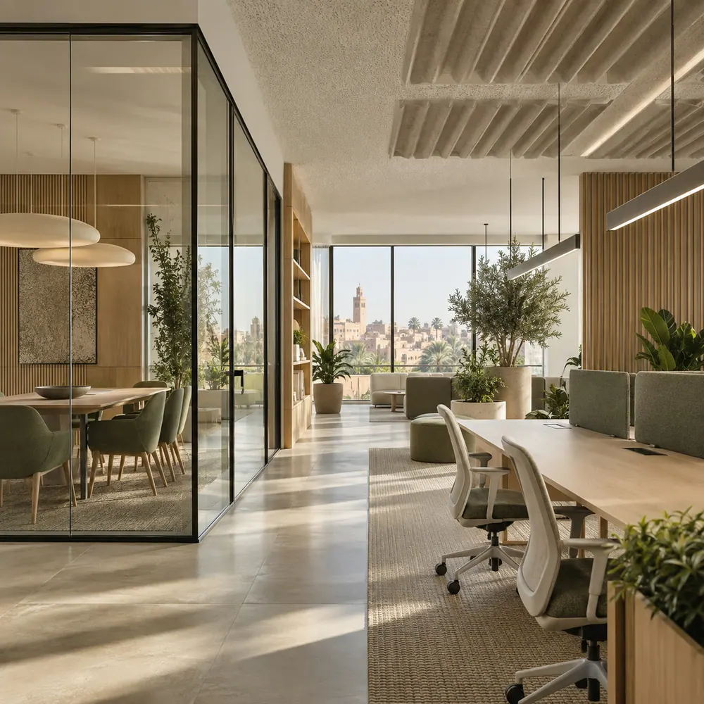 Aménagement bureau et espace tertiaire Casablanca